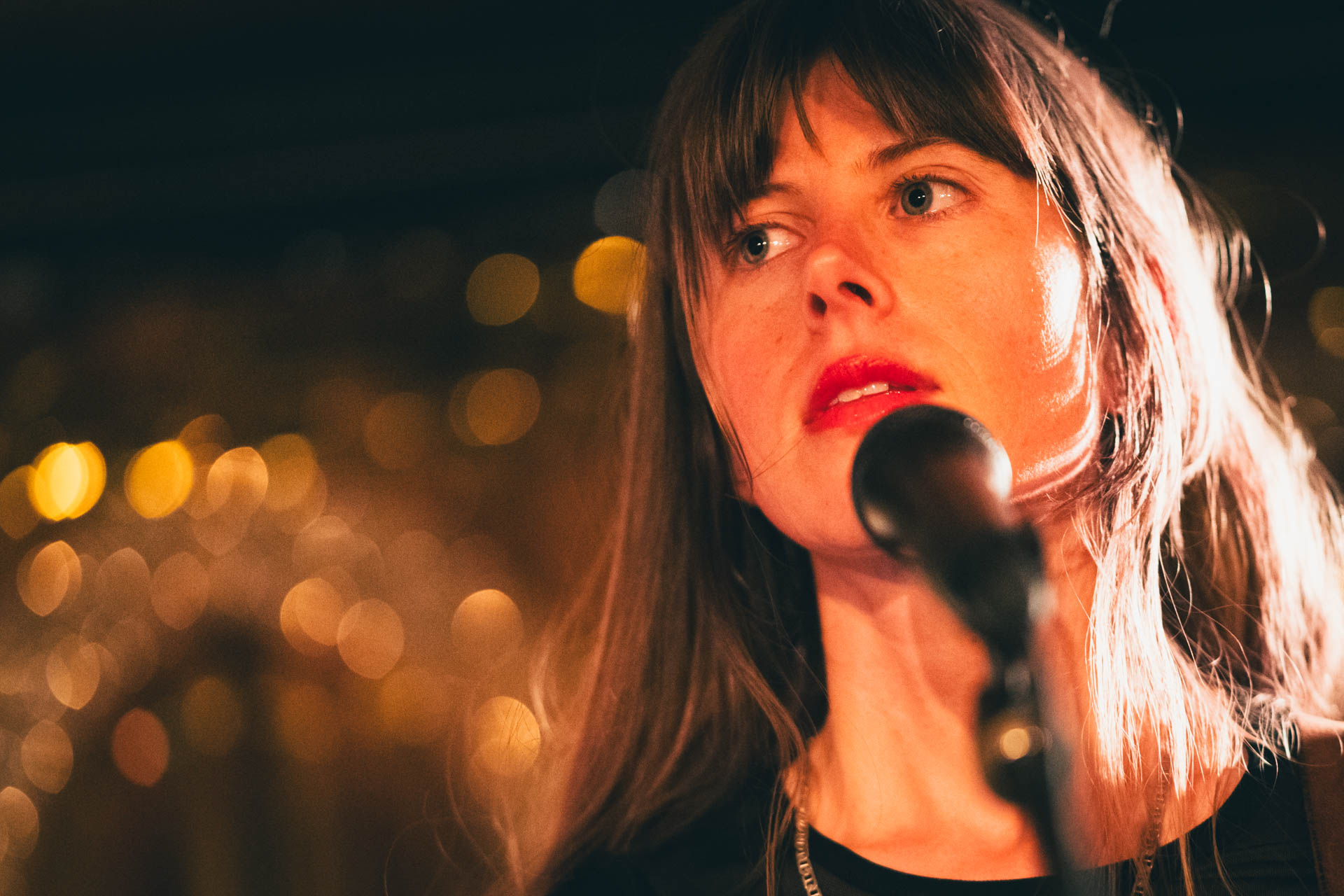 Lael Neale at the Moth Club